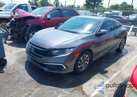 2019 Honda Civic Lx z USA, uszkodzony, nr VIN 2HGFC4B60KH307811